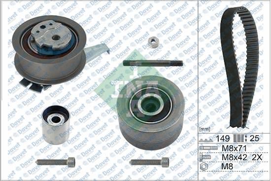 INA 530083510 Eksantrik Kiti 149 Dis Caddy V Golf Viii Passat B8 T-Roc Tiguan Touran Ateca Leon Superb Iii Octavia Iv Kadiaq I Karoq 2.0tdi